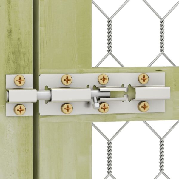 Кокошарник 600x300x200 см импрегниран бор масив