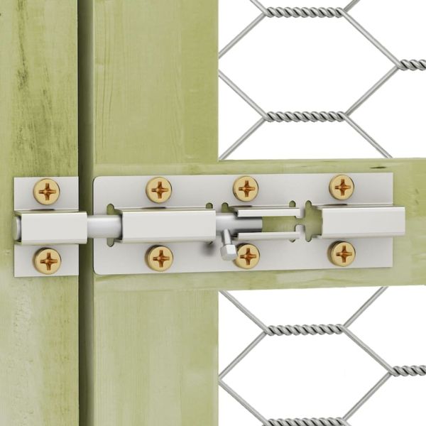 Кокошарник 200x100x150 см импрегниран бор масив