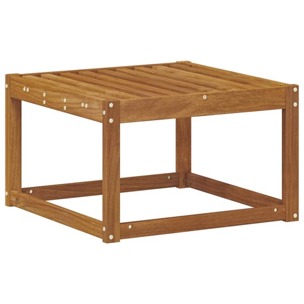 Външна табуретка Солидно акациево дърво Естествен