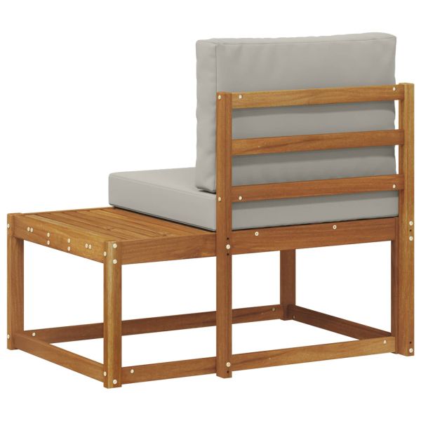 Външен край на диван с възглавница Естествен 91 x 63 x 73 см