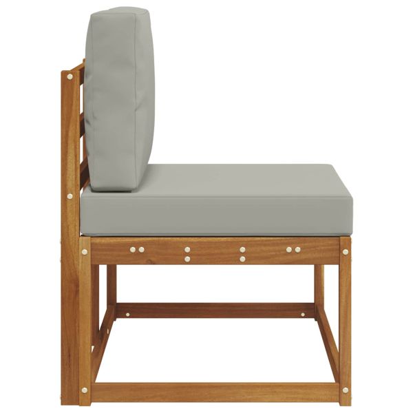 Външен край на диван с възглавница Естествен 91 x 63 x 73 см