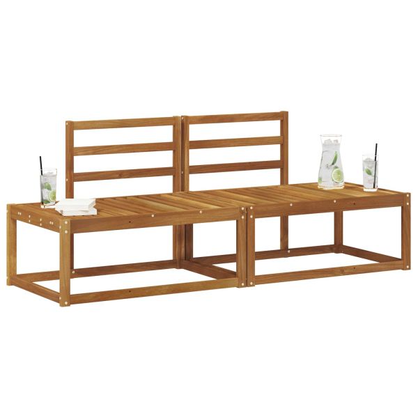 Външен край на диван 2 Брой Естествен 182,5 x 63 x 73 см