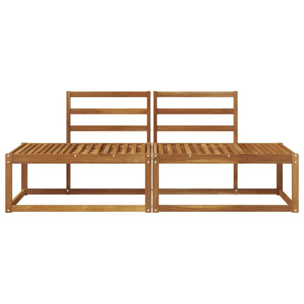 Външен край на диван 2 Брой Естествен 182,5 x 63 x 73 см