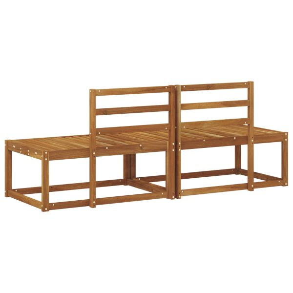 Външен край на диван 2 Брой Естествен 182,5 x 63 x 73 см