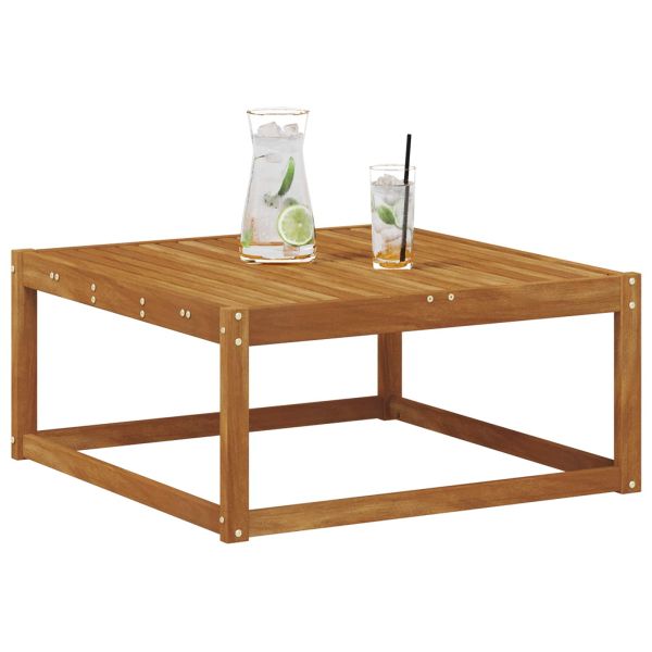 Маса за открито Солидно акациево дърво Естествен