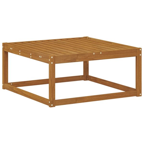 Външна табуретка Солидно акациево дърво Естествен