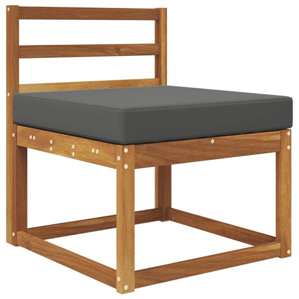 Възглавница за диван на открито Антрацит 60 x 60 x 8 см