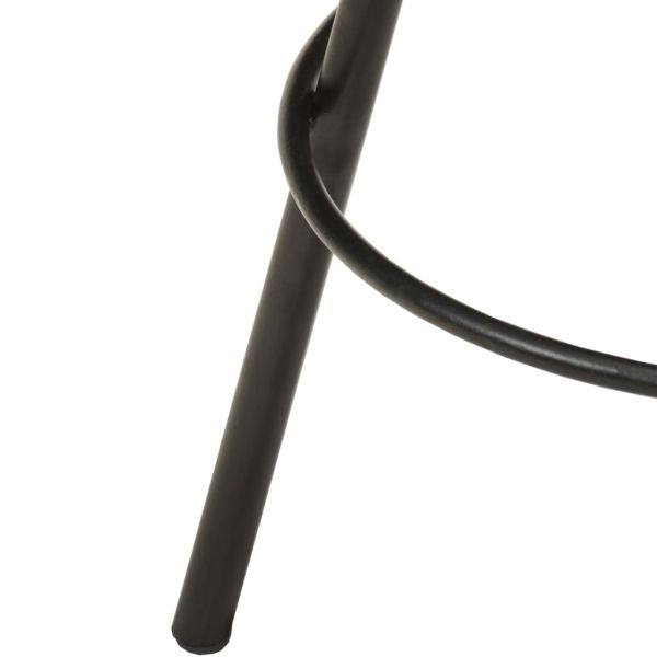 Бар табуретки, 4 бр, грубо мангово дърво