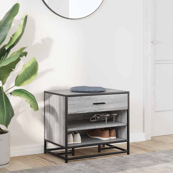 Пейка за обувки Grey Sonoma Обработено дърво и метал