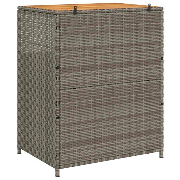 За шкафове с рафт Сив 70 x 50 x 87 см Полиестер и Роли Ратен