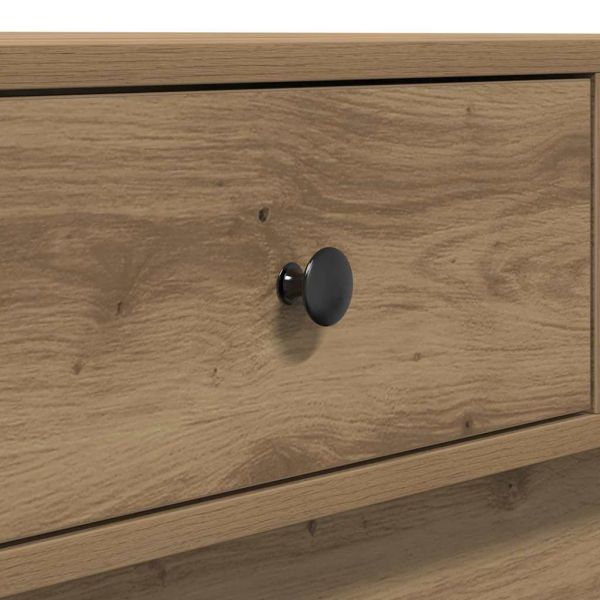 Масичка за кафе Дъб 90 x 90 x 28 cm Инженерно дърво