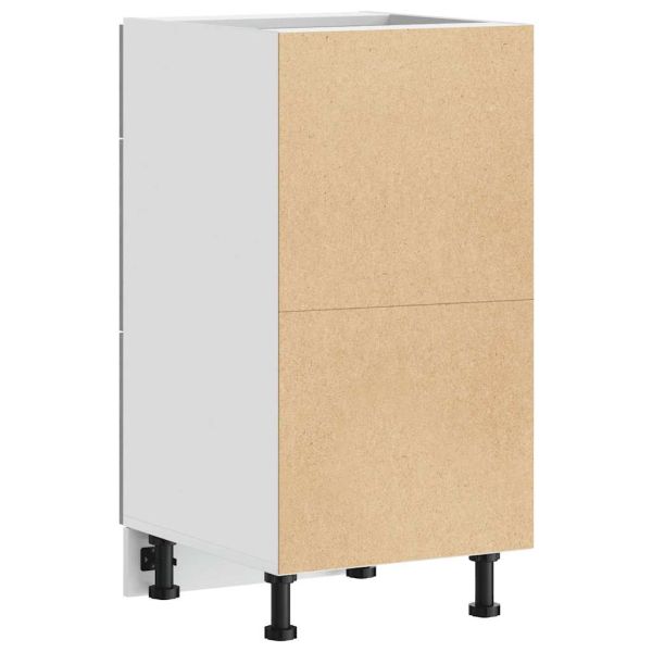 Долен шкаф "Lyon", бетонно сив, 40x46x81,5 см, инженерно дърво