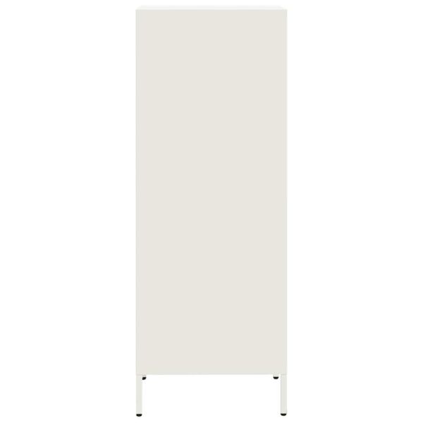 Висок шкаф, бял, 35x39x103,5 см, стомана