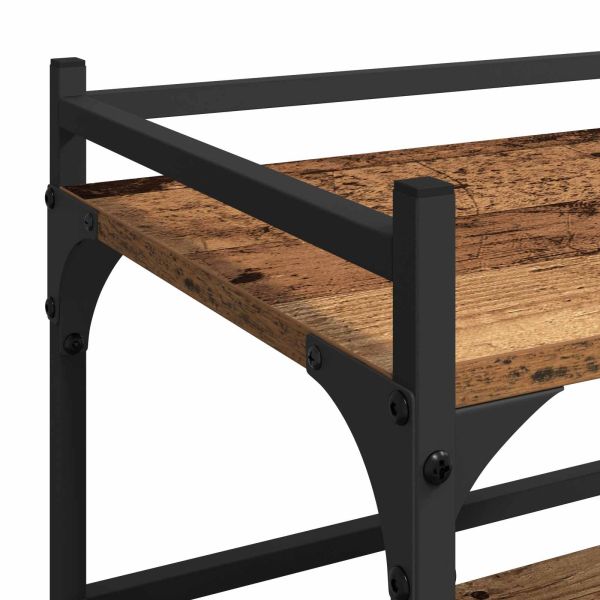 Кухненска количка Старо дърво 50 x 35 x 75.5 см Инженерно дърво