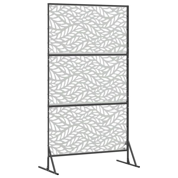 Екран за уединение Сив 100 x 50 x 180 см Стомана