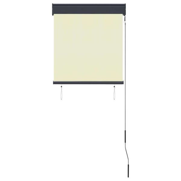 Външна ролетна щора, 60x250 см, кремава
