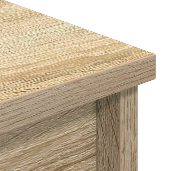 Висок шкаф, сонома дъб, 70x35x180 см, инженерно дърво