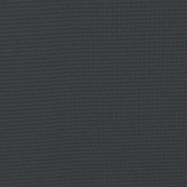 Шалте за шезлонг, черно, 180x60x4 см, Оксфорд плат