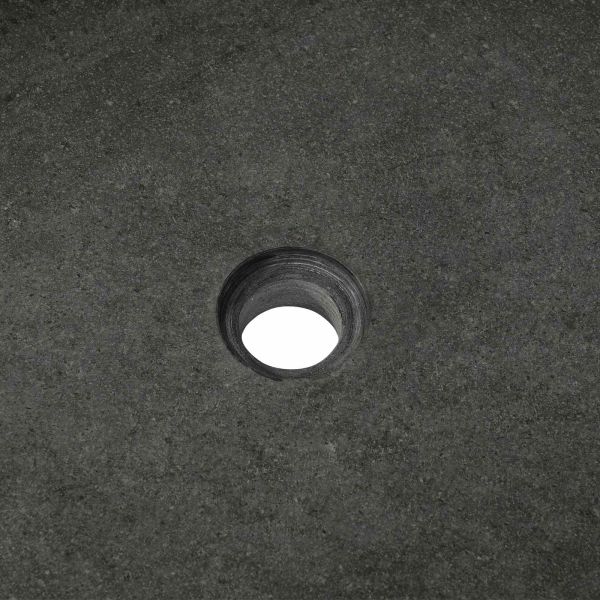 Мивка за миене Сив 65_x_50_x_6_см Речен камък