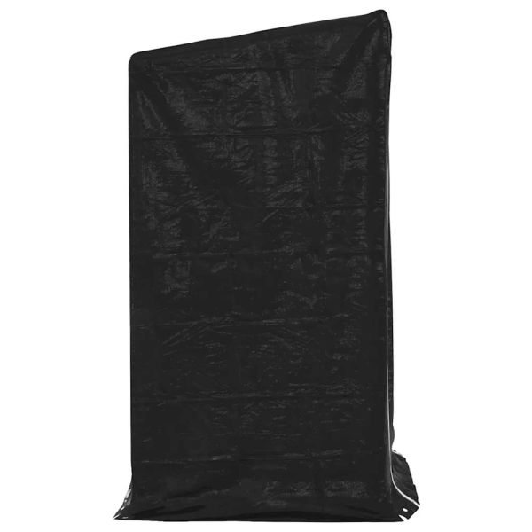 vidaxL Стойка за дърва за огрев с дъждобран, 100x100x200 см