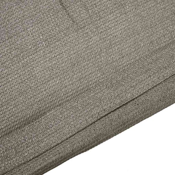 Килим за палатка Светлосиво 600 × 300 cm Полиетилен