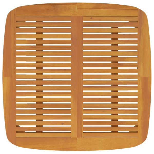 Градински трапезен комплект, 3 части, акация масив