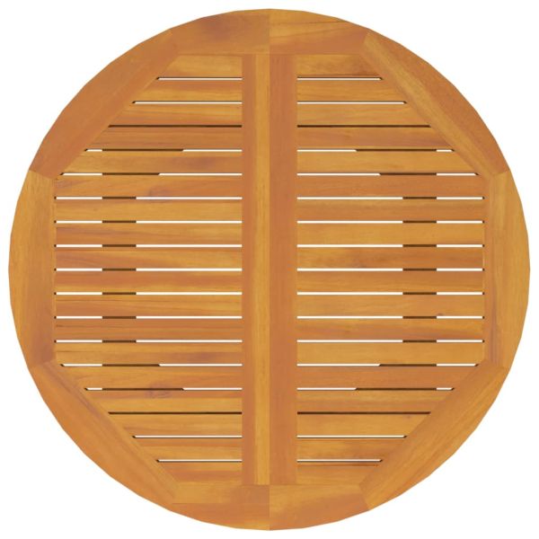 Градински трапезен комплект от 5 части, акация масив