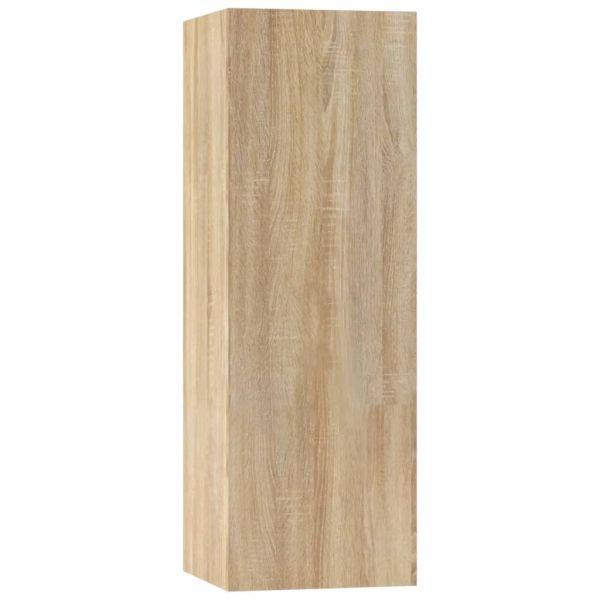 Комплект ТВ шкафове от 5 части, сонома дъб, инженерно дърво