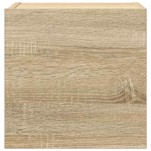 Комплект ТВ шкафове от 7 части, сонома дъб, инженерно дърво7