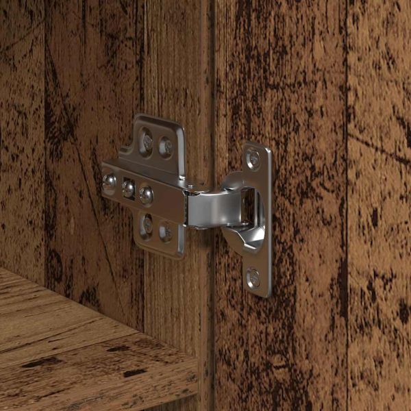 Висока масичка Старо дърво 80 x 35 x 180 см Инженерно дърво