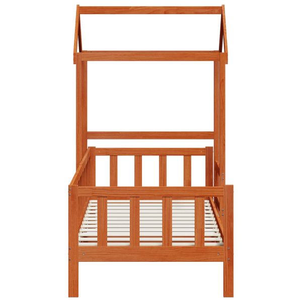 Комплект легло за деня 2 pcs Кафяво с восъчно покритие