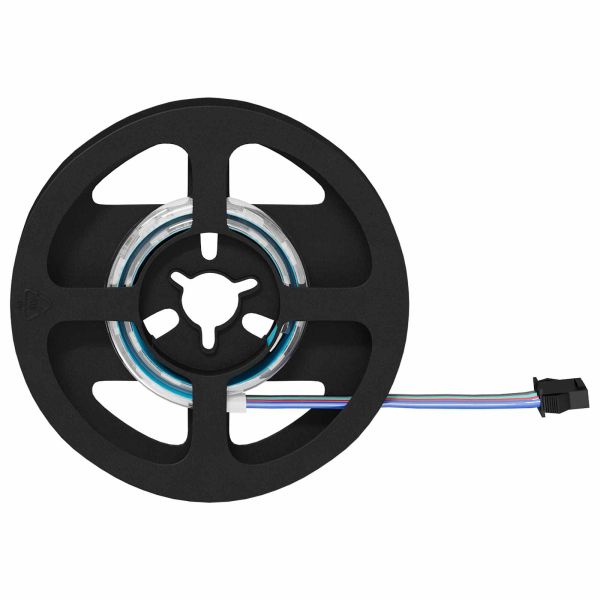 LED лента 2 pcs Черен и прозрачен 250 mm Мед и пластмаса