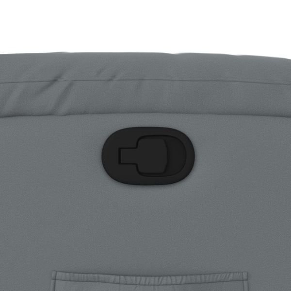 Наклоняем стол, сив, изкуствена кожа