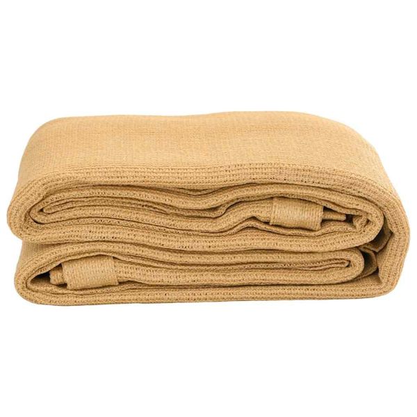 Килим за палатка, пясъчно, 250x500 см, HDPE