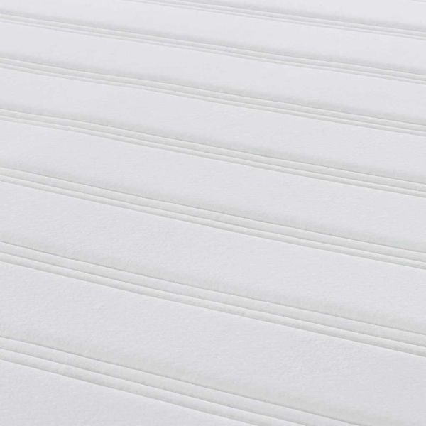 Матрак за легло с матрак Крем 90 x 190 cm текстил