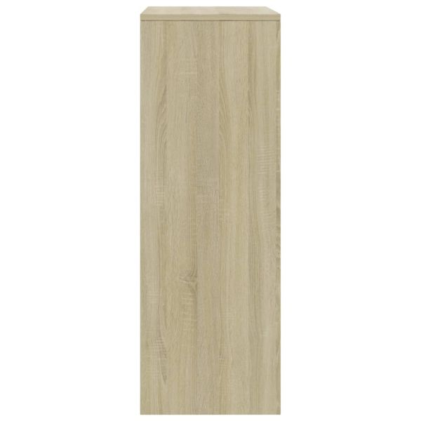 Бюфет с 6 чекмеджета, дъб сонома, 50x34x96 см, ПДЧ