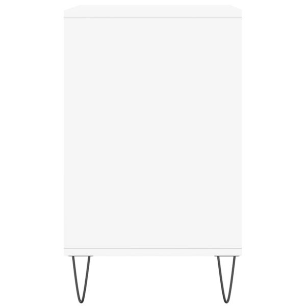 Шкаф за обувки, бял, 102x36x60 см, инженерно дърво