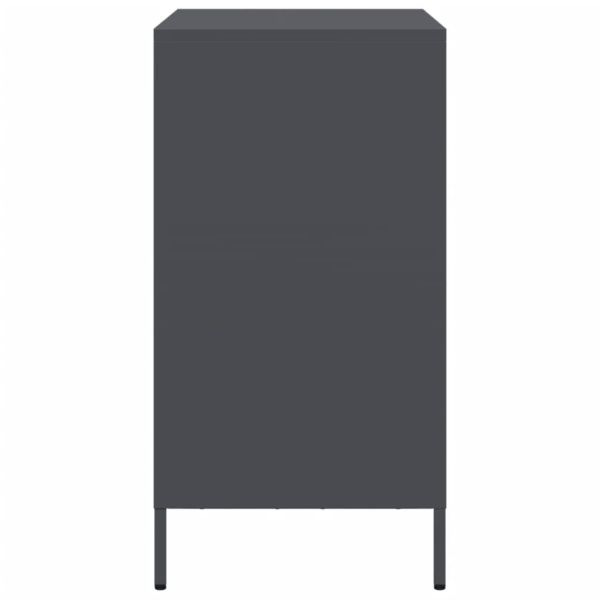 Бюфет, антрацит, 68x39x73,5 см, студеновалцувана стомана