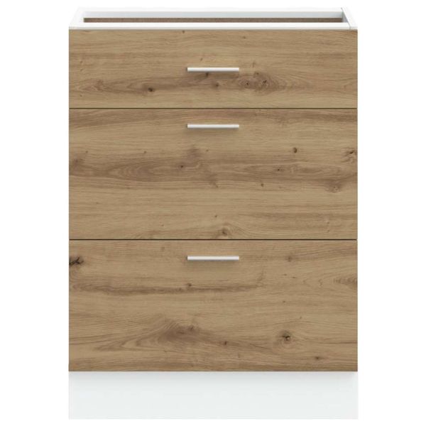 Кухненски шкаф, Lyon дъб артизан, инженерно дърво