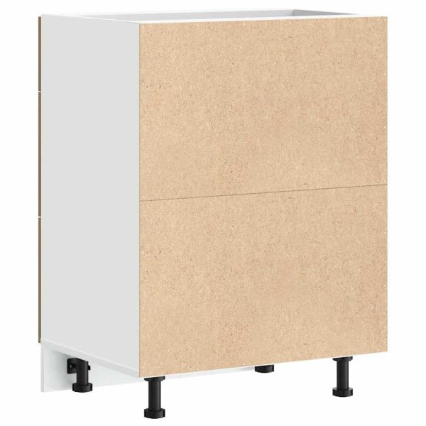 Кухненски шкаф, Lyon дъб артизан, инженерно дърво