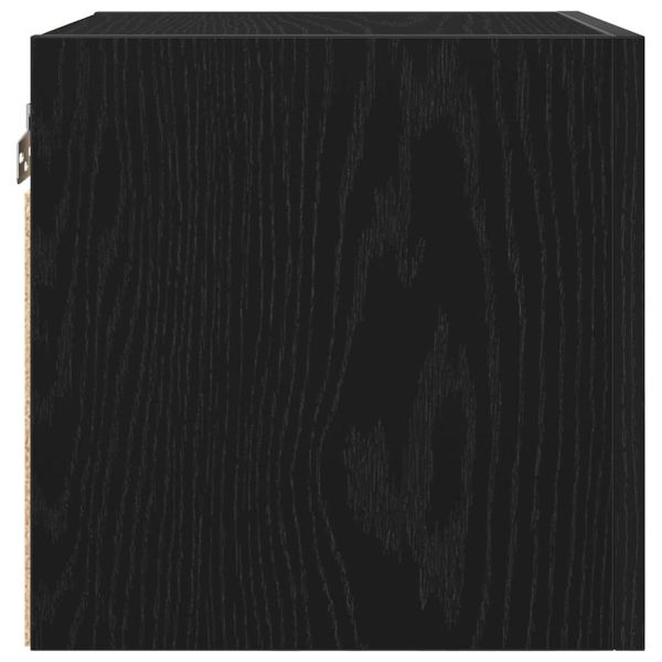 ТВ шкаф 2 pcs Черния дъб 30,5 x 30 x 30 см Инженерно дърво