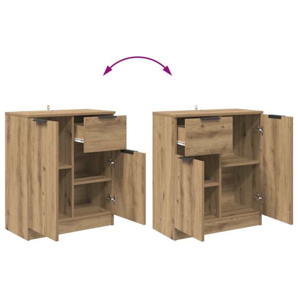 Служебен шкаф с чекмедже Дъб 60 x 30 x 70 см Инженерно дърво