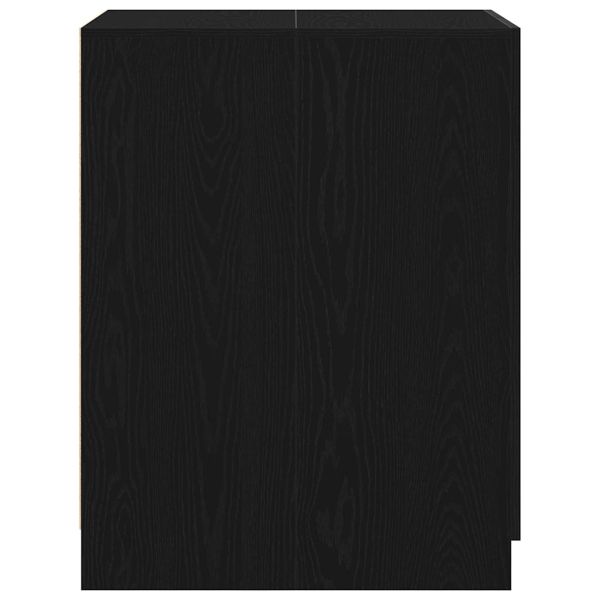 Шкаф за пералня със съхранение Черния дъб 70,5 x 71,5 x 91,5 см