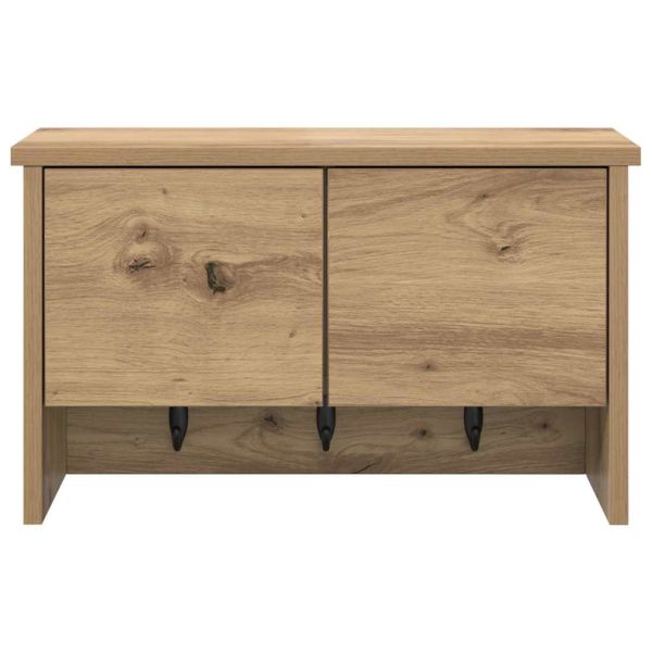 Стенен закачалка за палта Дъб 50 x 20 x 30 см Инженерно дърво