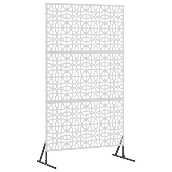 Екран за уединение Сив 100 x 50 x 180 см Стомана