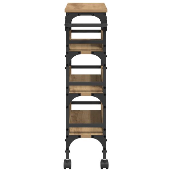 Кухненска количка Дъб 53 x 20 x 76 см Инженерно дърво