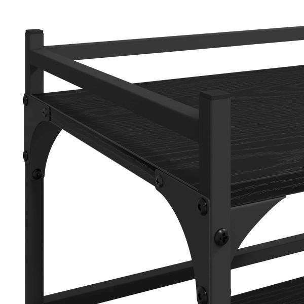 Кухненска количка Черния дъб 50 x 35 x 75.5 см Инженерно дърво