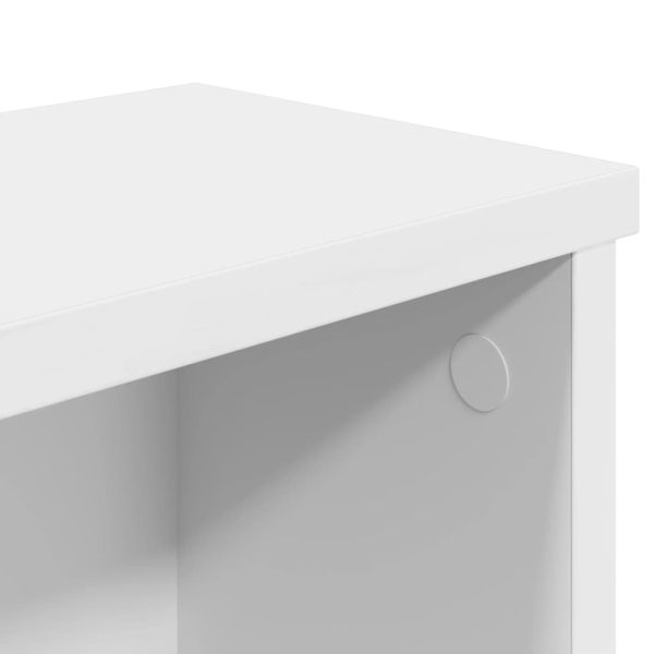 Кухненски стелаж с възможност за подреждане в бяло 60x15x16 cm