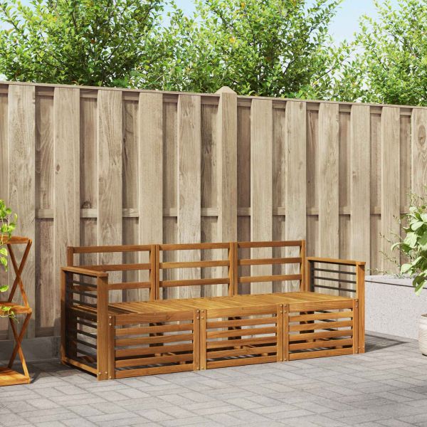 Комплекти дивани 3 pcs Солидно акациево дърво