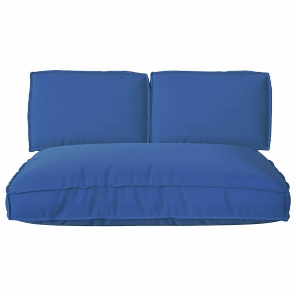 Комплект възглавници 3 pcs Кралско синьо Оксфордска тъкан